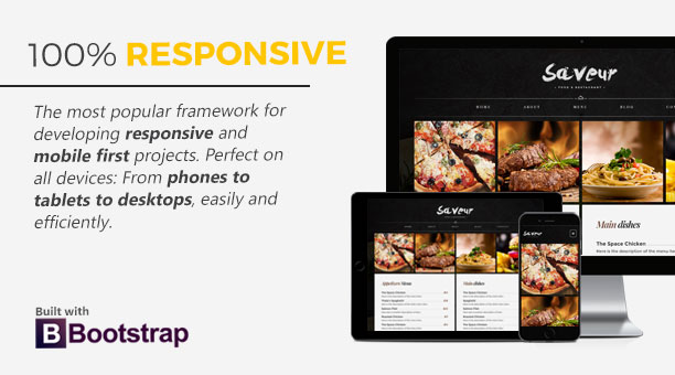 Saveur - Food & Restaurant HTML5 Template - 4